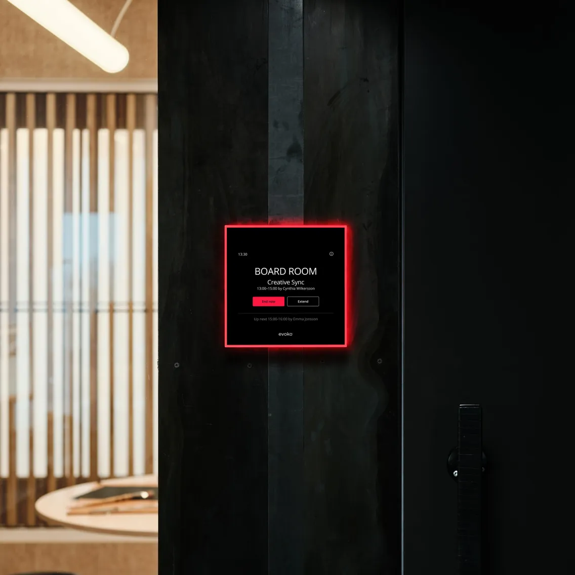 Evoko Naso Raumbuchungssystem (inkl. 1 Jahr Evoko Room Lizenz) Mediensteuerung EVOKO