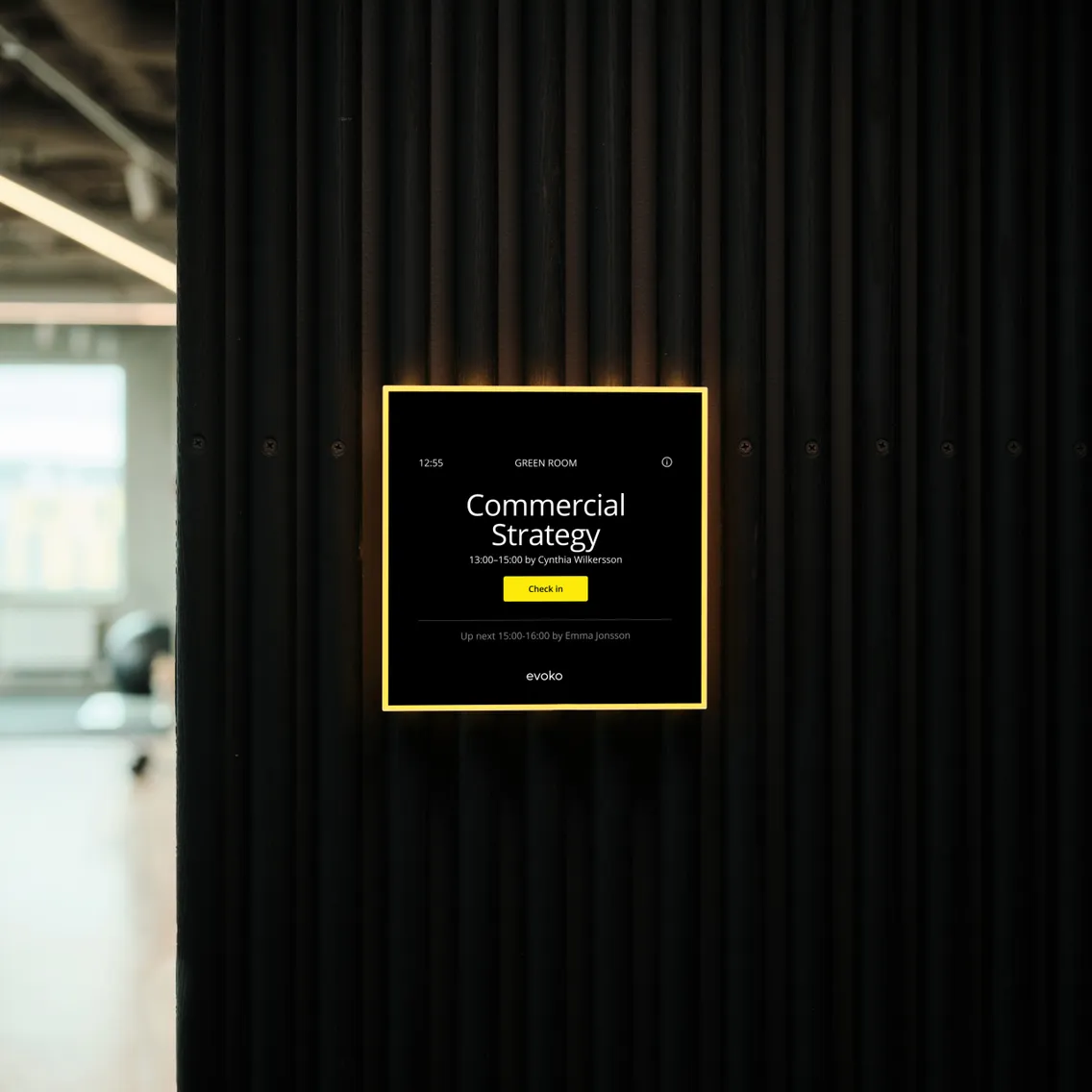 Evoko Naso Raumbuchungssystem (inkl. 1 Jahr Evoko Room Lizenz) Mediensteuerung EVOKO