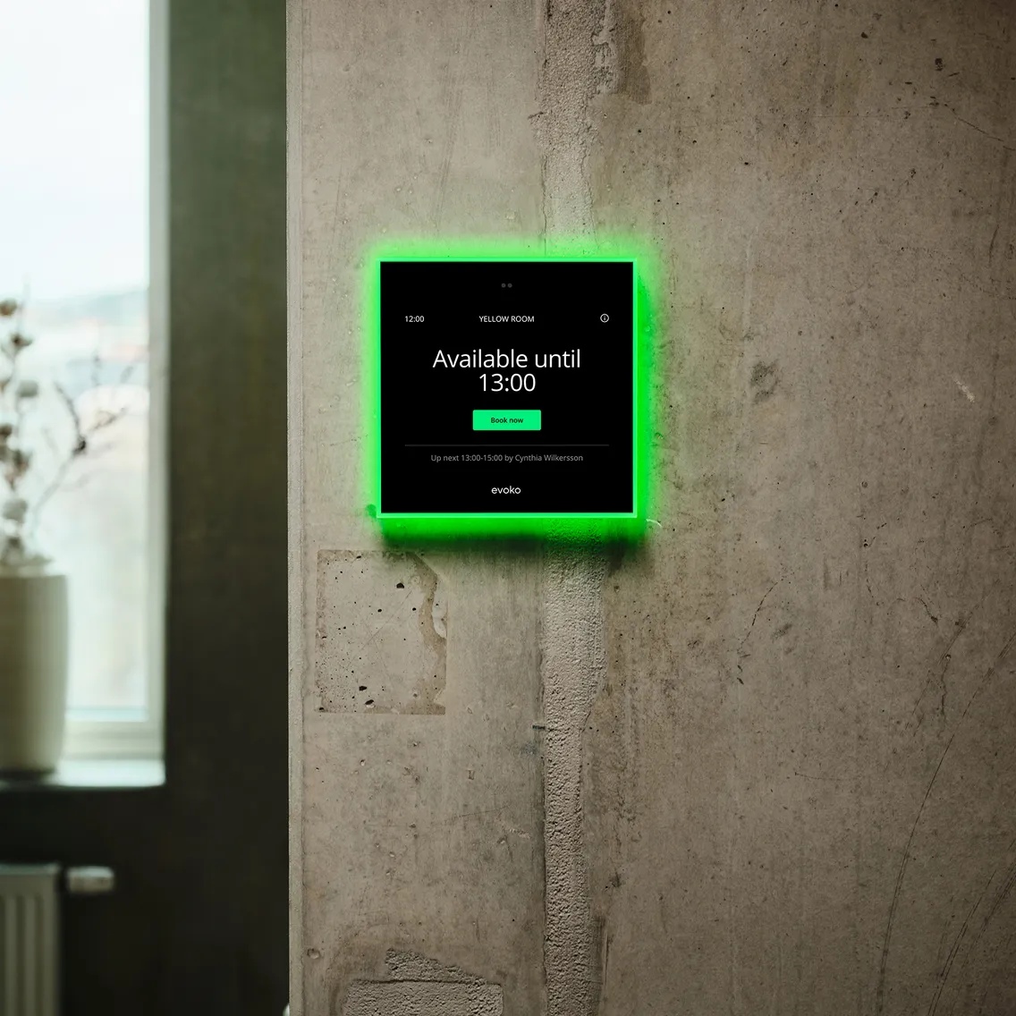 Evoko Naso Raumbuchungssystem (inkl. 1 Jahr Evoko Room Lizenz) Mediensteuerung EVOKO