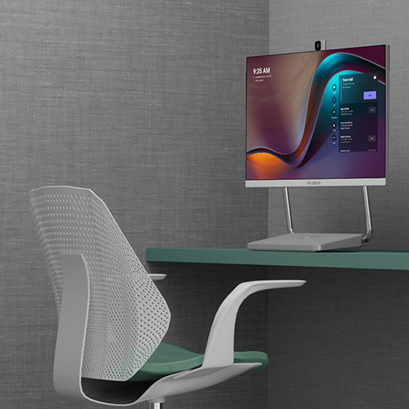 Yealink DeskVision A24 - 4K 24" Touchdisplay Lösung mit 4K Kamera, Microsoft Teams Meeting Lösung All Yealink