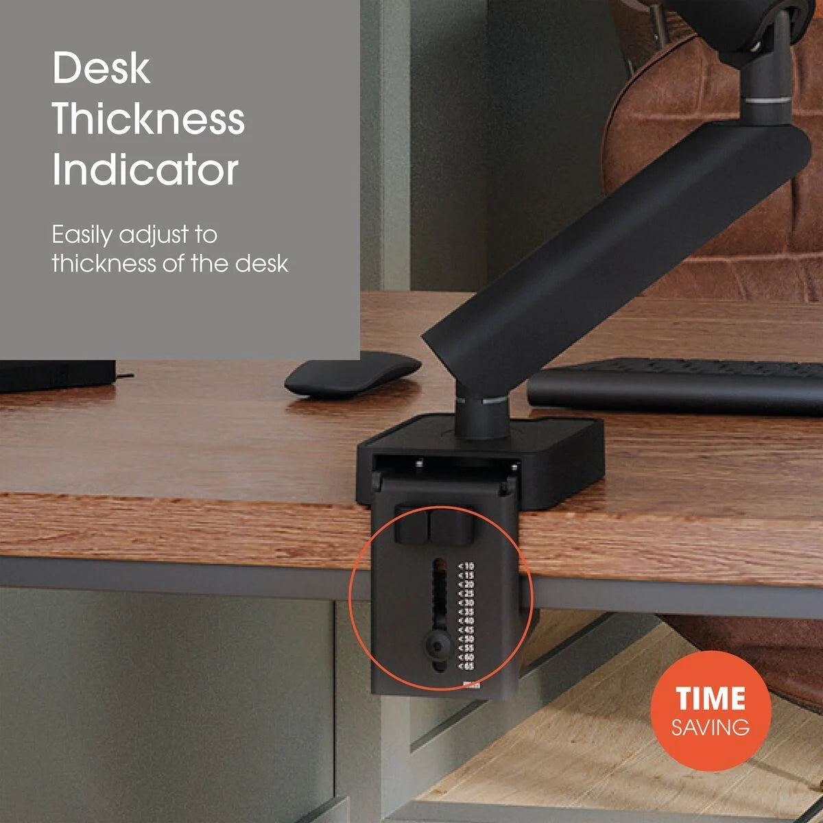 Vogel's MOMO 2117 Monitorhalterung mit manueller Höhenverstellung, neig- und rotierbar Halterung Vogels