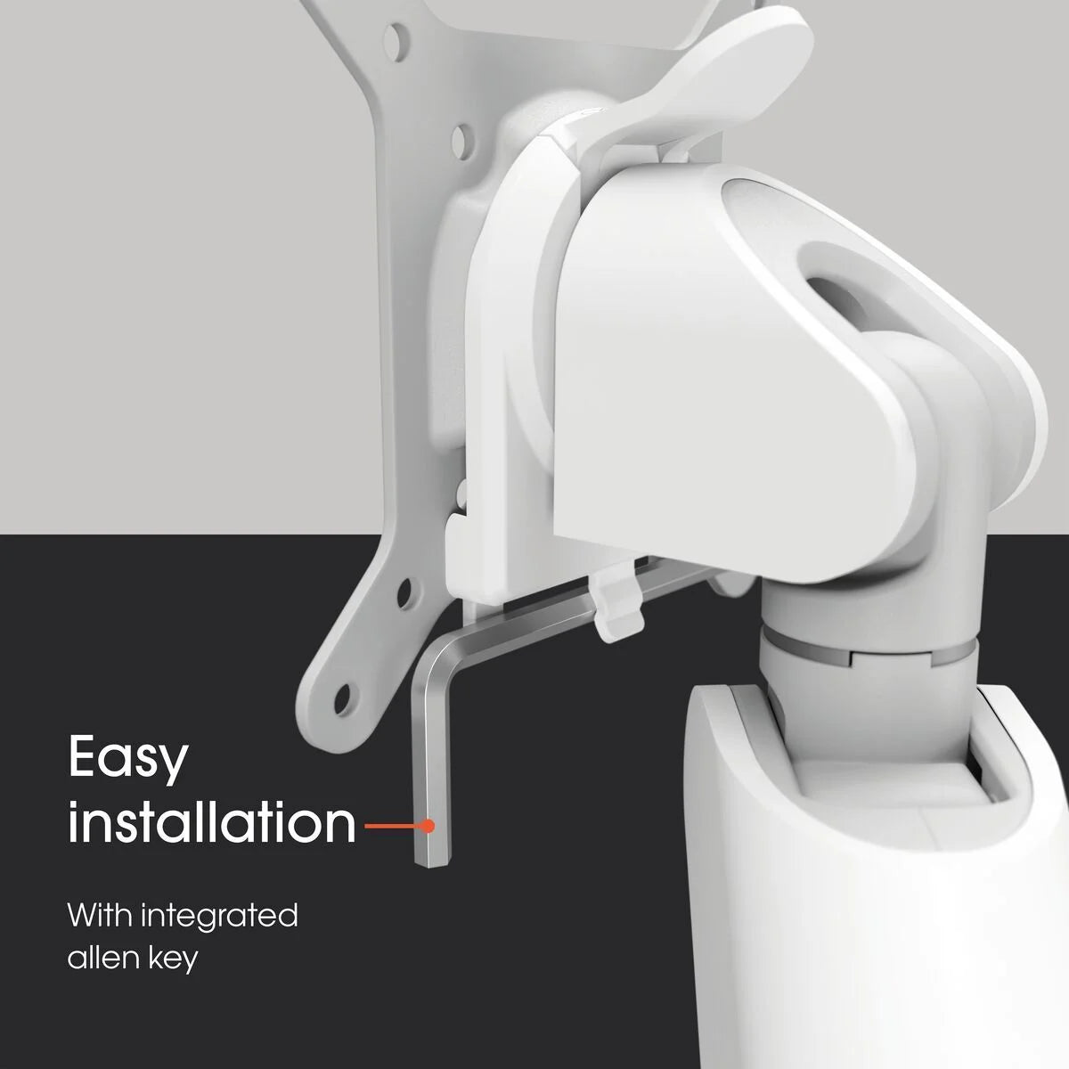 Vogel's MOMO 2127 Monitorarm, mit manueller Höhenverstellung und 1 Pivotpunkt Halterung Vogels