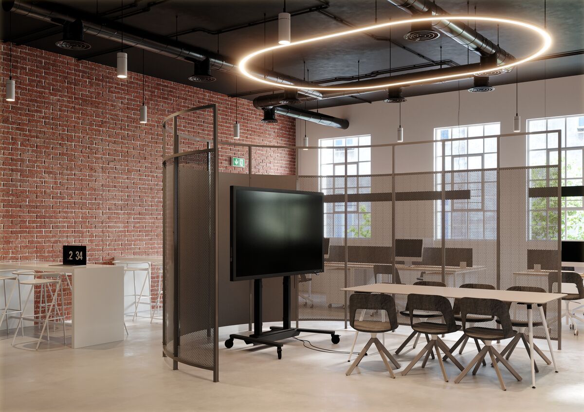 Vogels RISE 4208 – Motorisierter Display-Lift für Unternehmen, Schulen & Konferenzräume Halterung Vogels