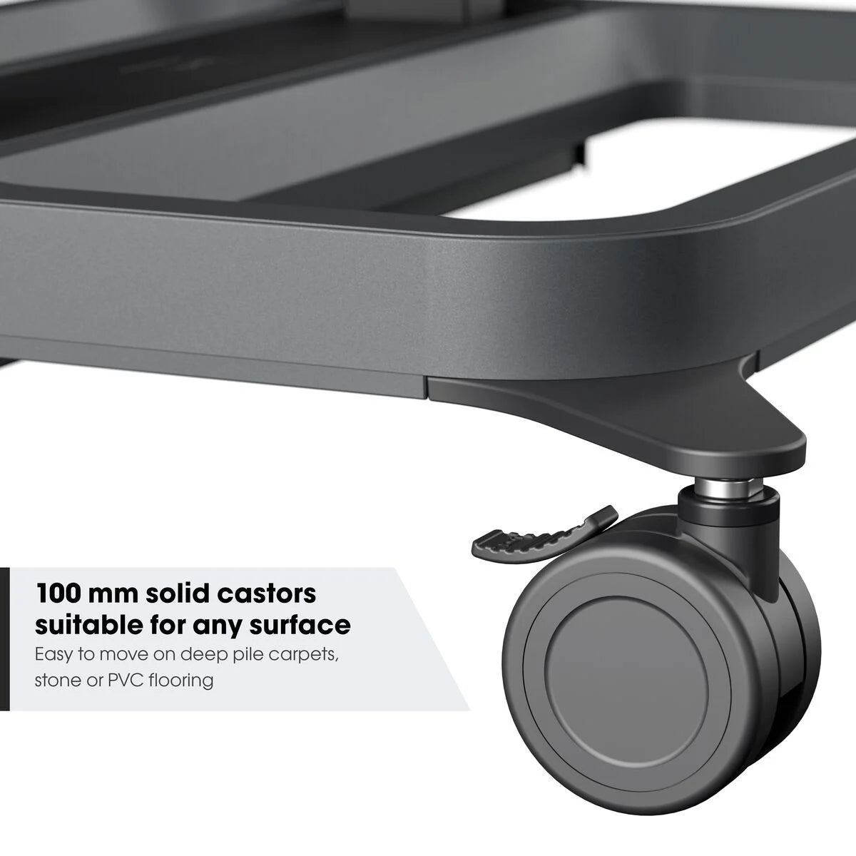 Vogel's RISE 5305 Trolley mit elektrischer Höhenverstellung, schwarz Halterung Vogels