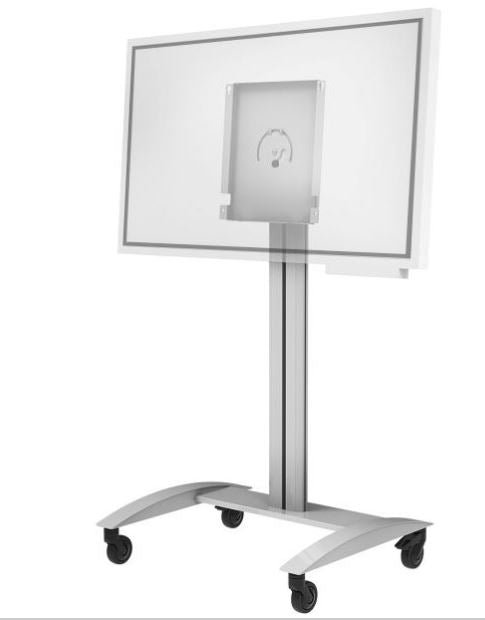 Peerless-AV SR560-FLIP2 Rollfuß mit Rotationsfunktion für WM55B und WM65B Halterung Peerless