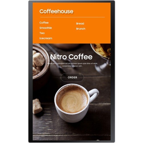 Samsung KM24 24" FullHD Kiosk Touchdisplay mit eingebauten OPS-PC DigitalSignage Samsung