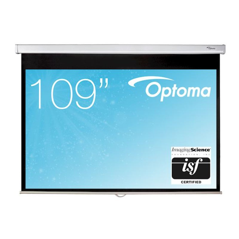 Optoma Panoview Rollo-Bildwand matt weiß 234 x 146,3cm Leinwand Optoma