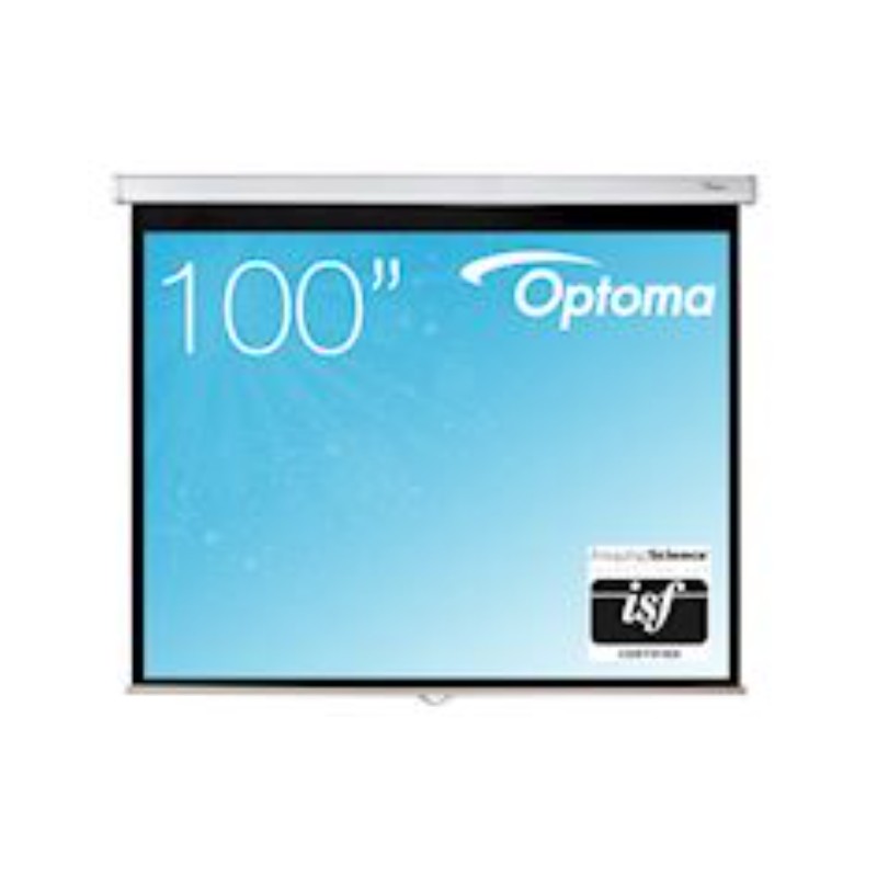 Optoma DS-3100PMG+ Manuelle Rollo Leinwand 4:3, 203x152cm Leinwand Optoma