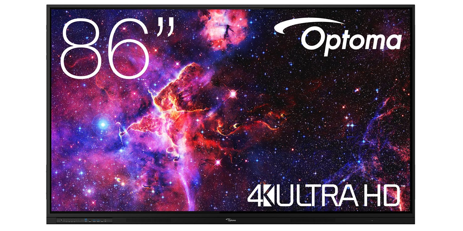 Optoma 33-RK Serie 4K/UHD Digital Whiteboard Touch Display All / interaktives Display Optoma 86"