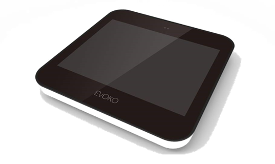 EVOKO Liso 8" standalone Raumbuchungssystem Zubehör EVOKO