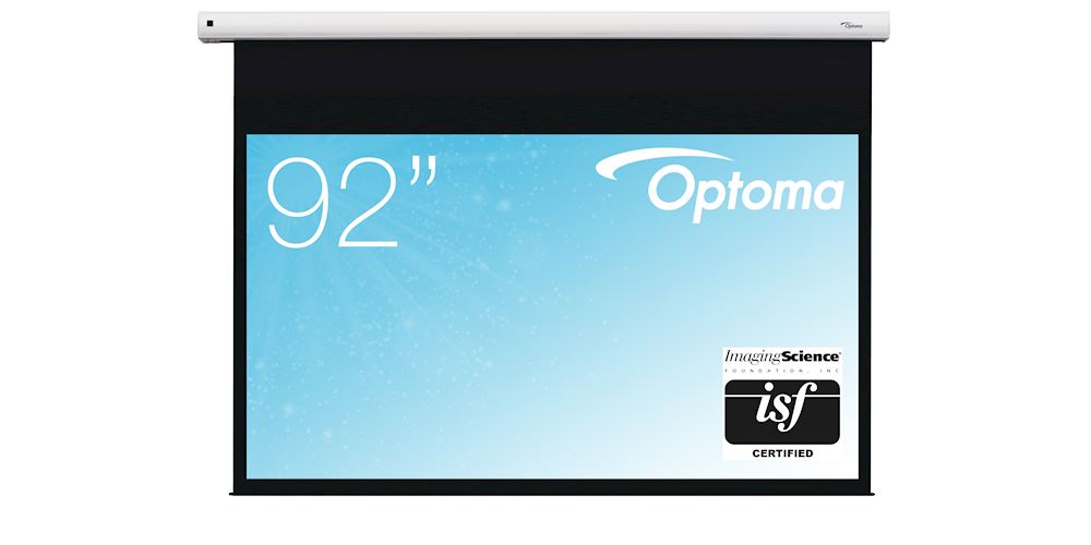 Optoma mattweiße Motorleinwand Leinwand Optoma 213 cm x 149 cm / 16:9