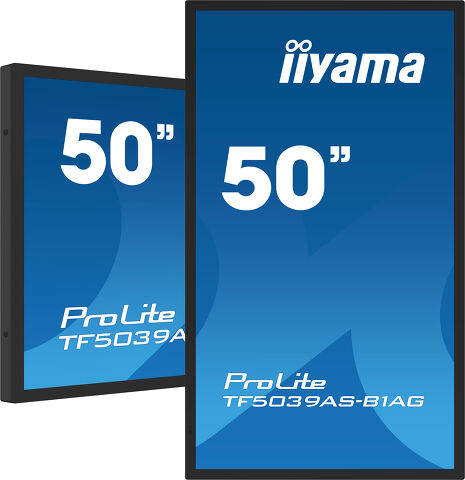 iiyama ProLite TF39AS Serie 4K PCAP Touchdisplays All / interaktives Display iiyama 50"