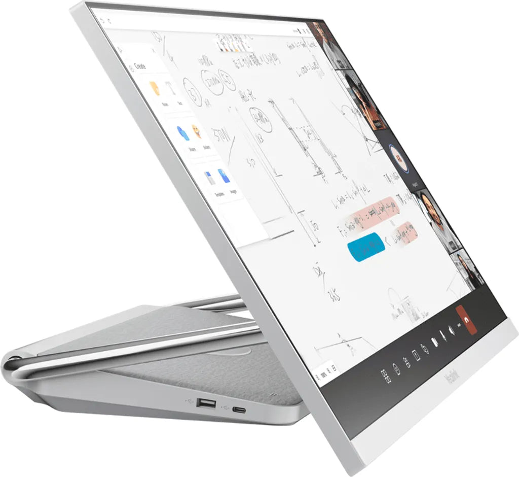 Yealink DeskVision A24 - 4K 24" Touchdisplay Lösung mit 4K Kamera, Microsoft Teams Meeting Lösung All Yealink