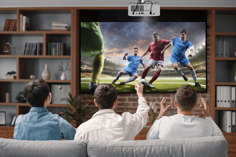 Optoma HZ146X-W FullHD Laserprojektor – 3800 Lumen, 3D, ideal für Heimkino und Gaming All Optoma