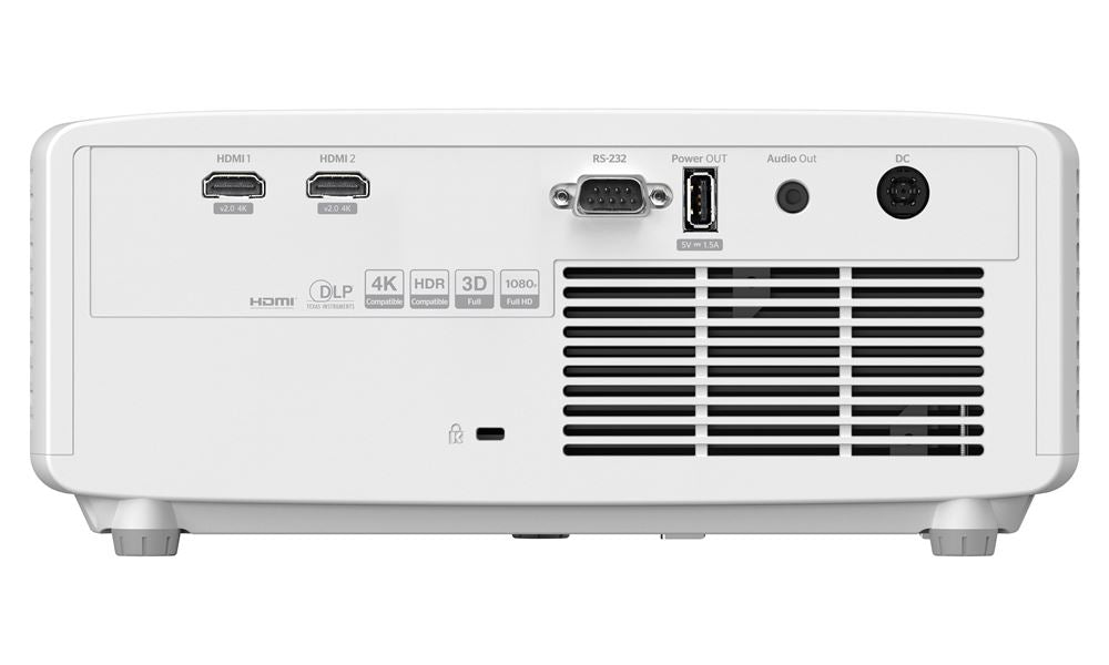 Optoma HZ146X-W FullHD Laserprojektor – 3800 Lumen, 3D, ideal für Heimkino und Gaming All Optoma