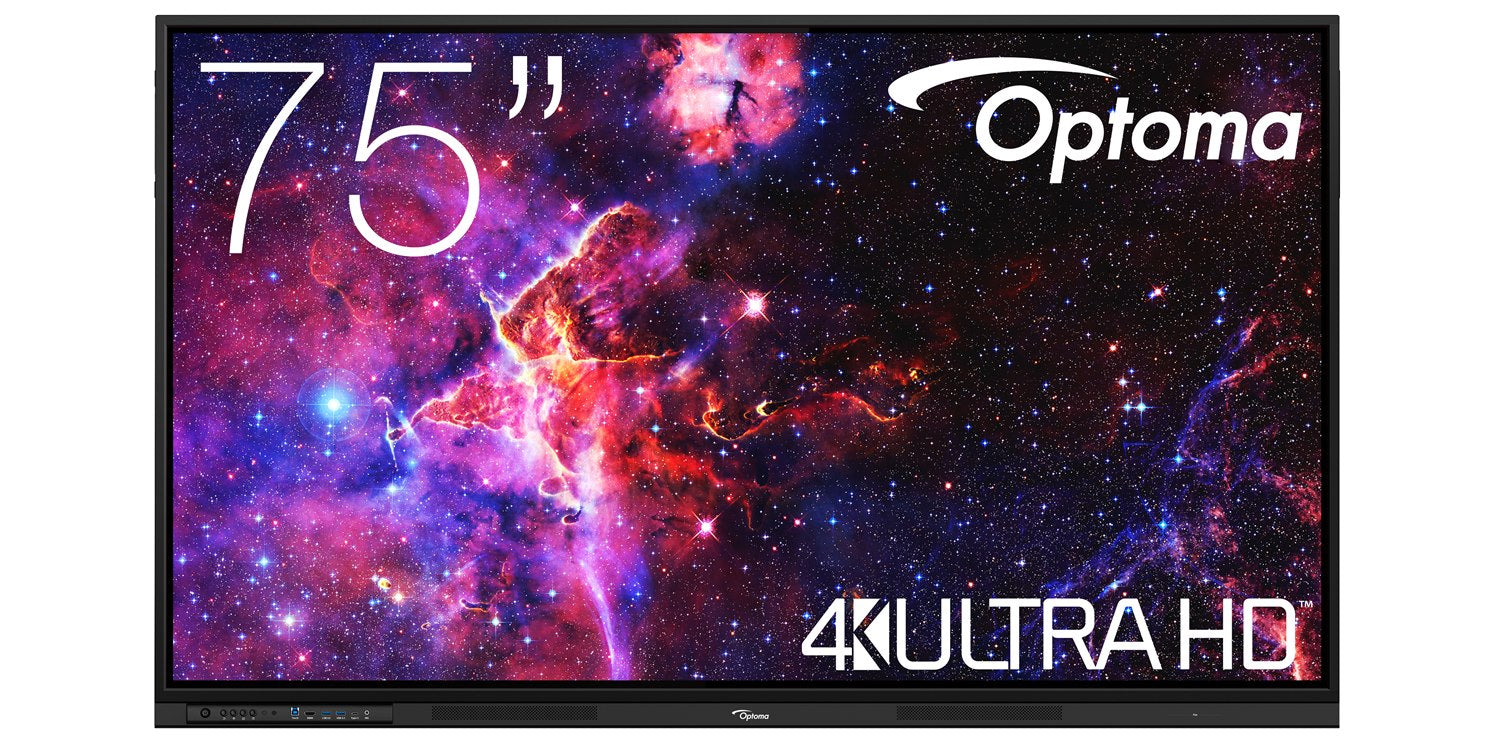 Optoma 33-RK Serie 4K/UHD Digital Whiteboard Touch Display All / interaktives Display Optoma 75"