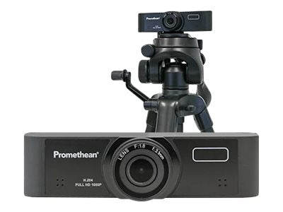 Promethean Distance Learning FullHD Webcam inkl. Stativ – Die Perfekte Kamera für Ihren Online-Unterricht Präsentationstechnik Promethean