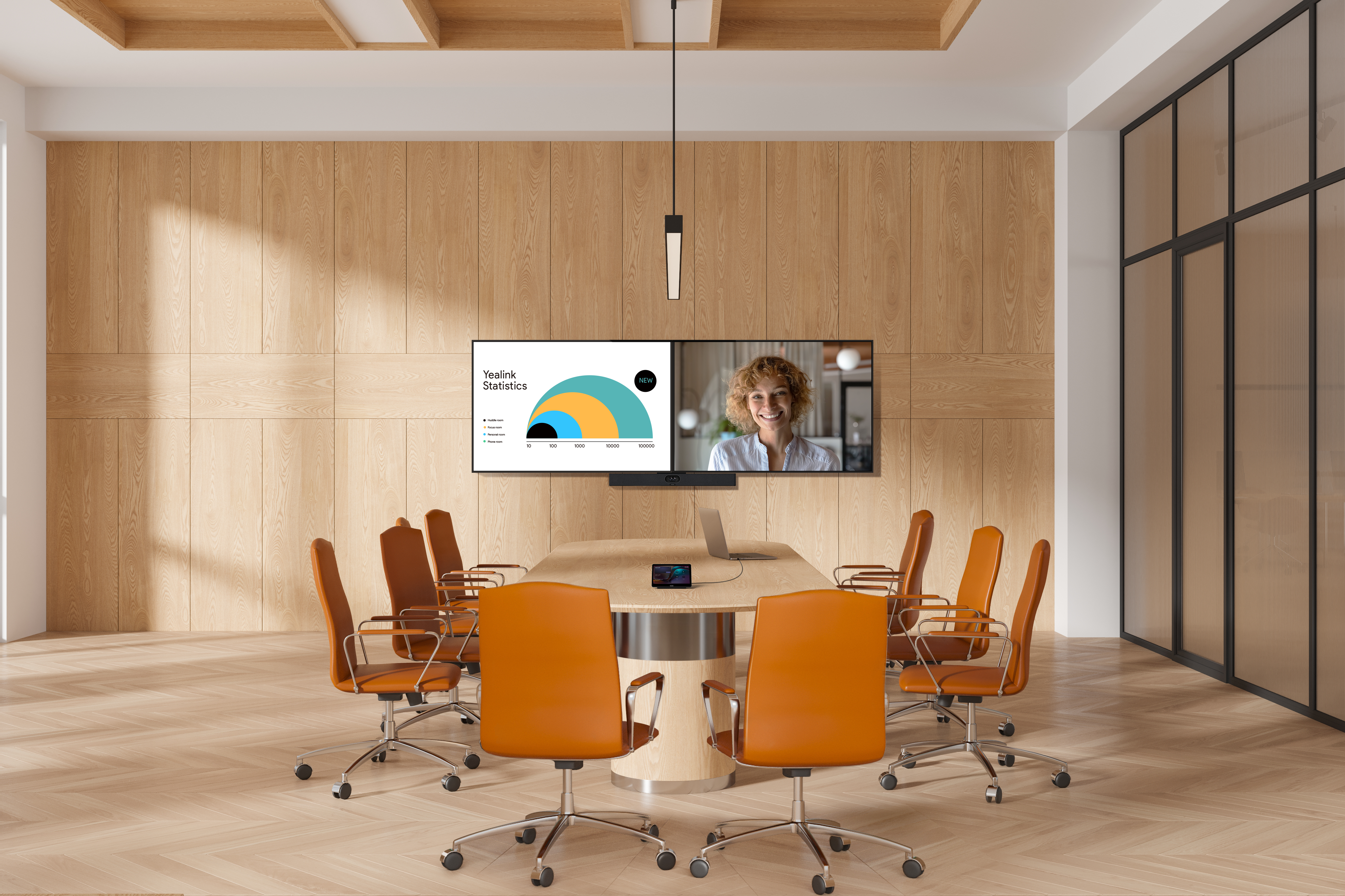 Yealink Meetingbar A40 + CTP25 Touchpanel Videokonferenz Yealink