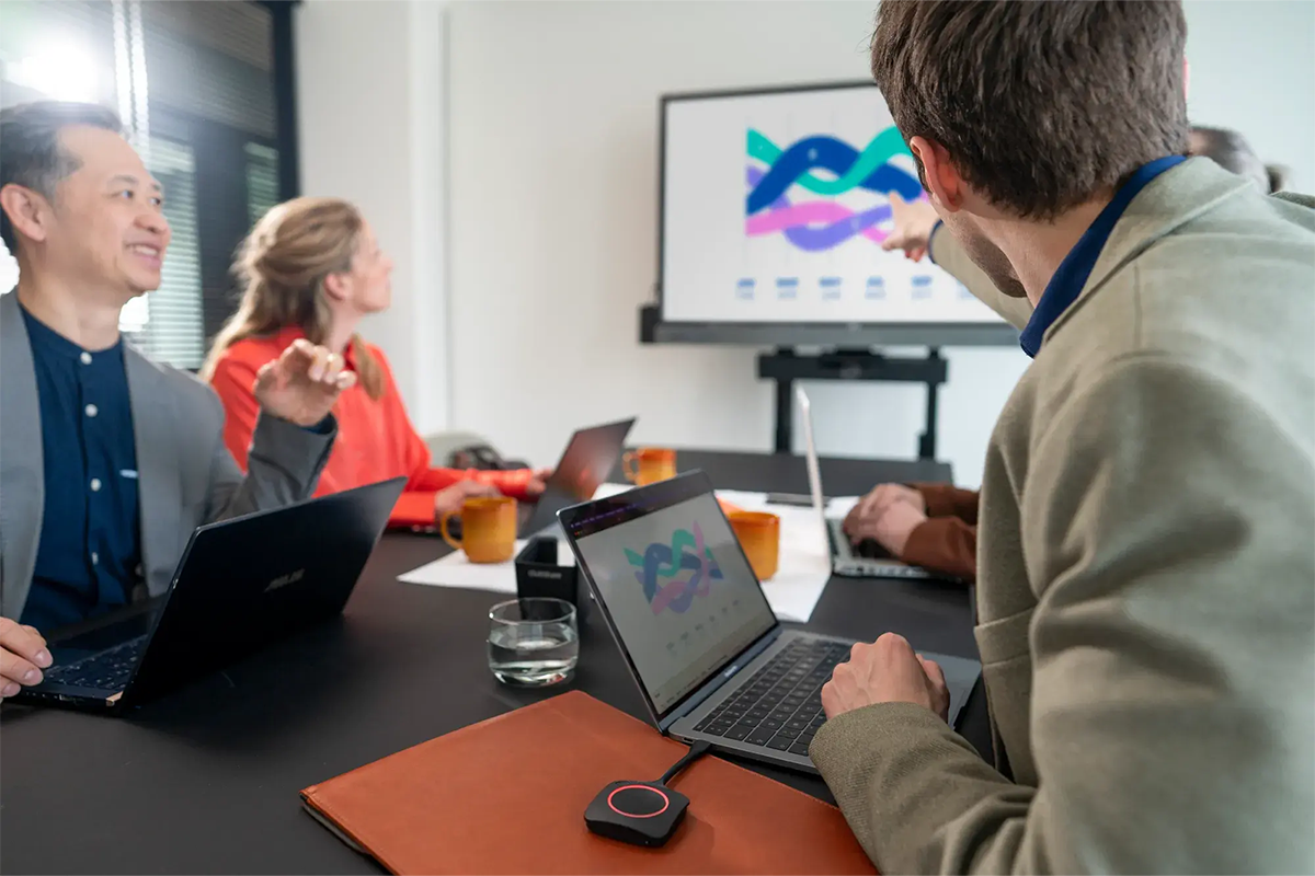 Einfaches Screensharing mit der Barco Clickshare-Lösung