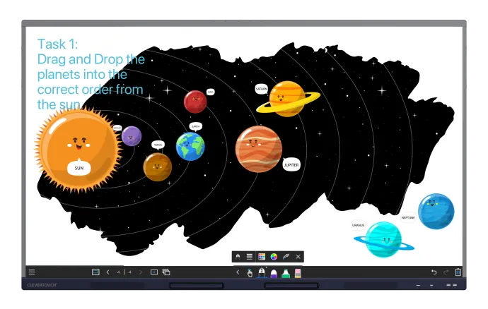 Clevertouch MAX 2: Interaktives 4K Display für moderne Bildungseinrichtungen All Clevertouch