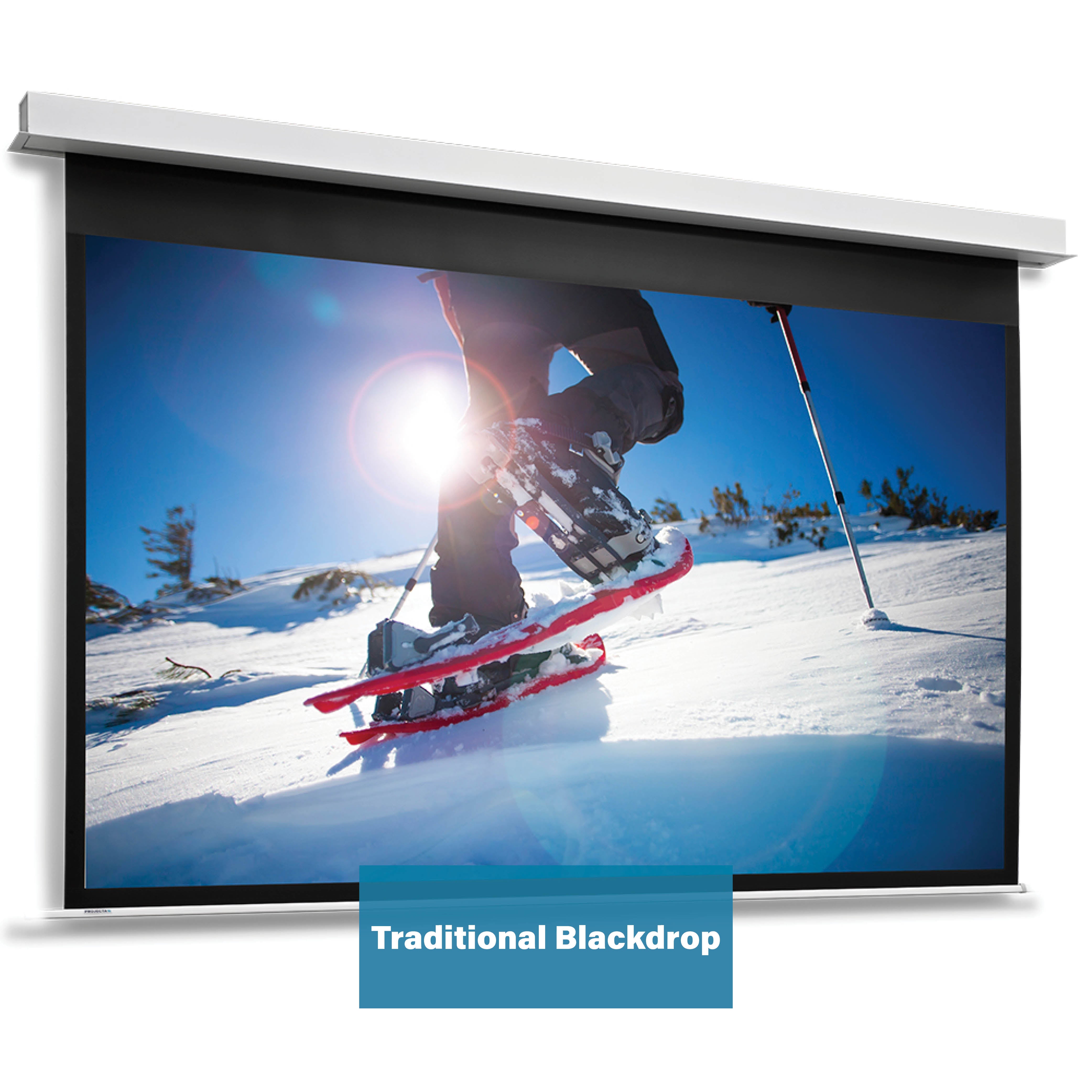 Projecta DescenderPro Motorleinwand Mattweiß 16:9 All Projecta