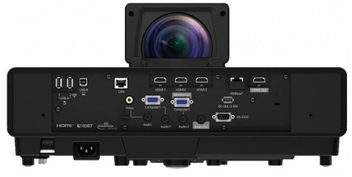 Epson EB-805F Full-HD Laser-Ultrakurzdistanzprojektor, schwarz Projektoren Epson