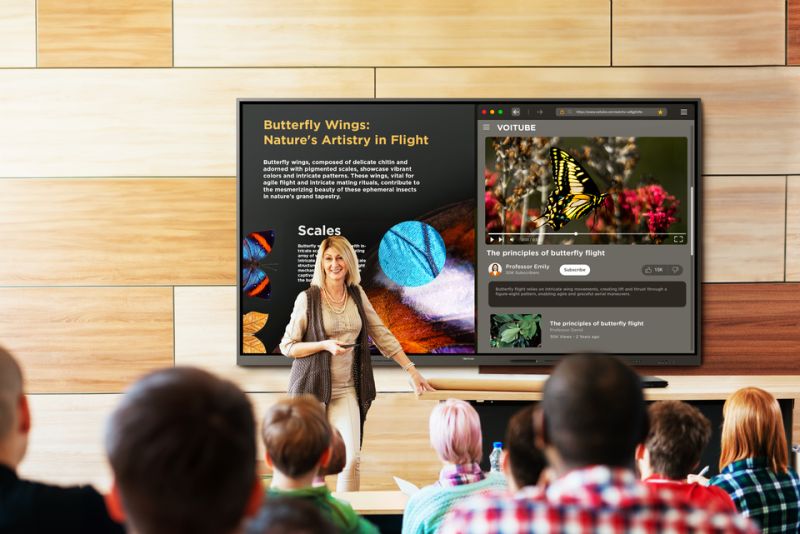 ViewSonic IFP110 110" 4K UHD Touchdisplay – Erleben Sie 110" pure Interaktivität für atemberaubende Präsentationen und Zusammenarbeit All / interaktives Display ViewSonic