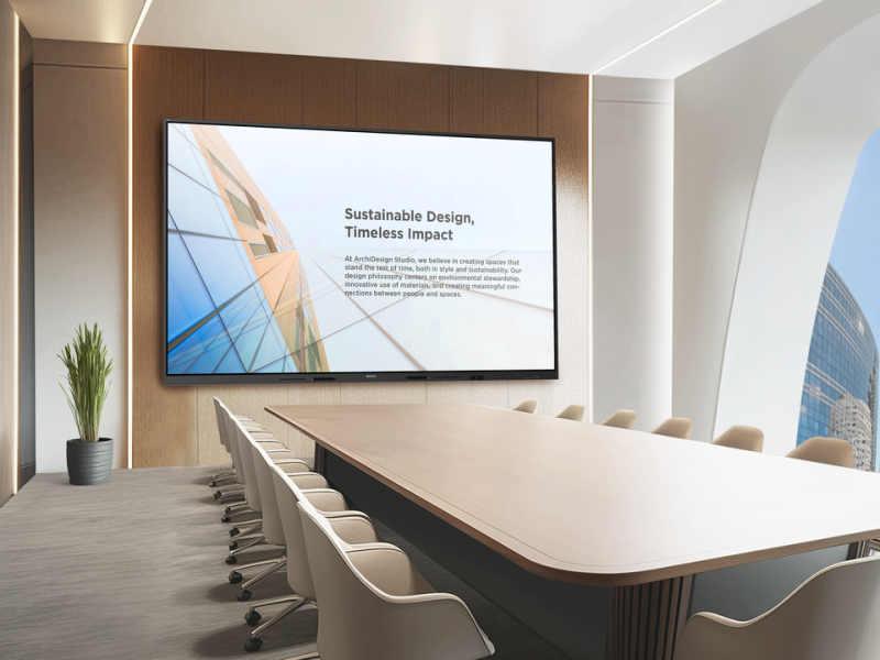 ViewSonic IFP110 110" 4K UHD Touchdisplay – Erleben Sie 110" pure Interaktivität für atemberaubende Präsentationen und Zusammenarbeit All / interaktives Display ViewSonic
