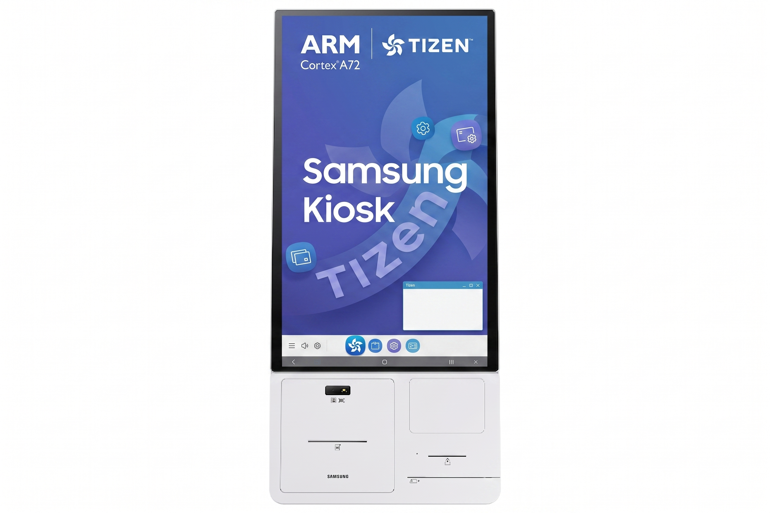 Samsung KM24 24" FullHD Kiosk Touchdisplay mit eingebauten OPS-PC DigitalSignage Samsung KM24A Samsung Tizen