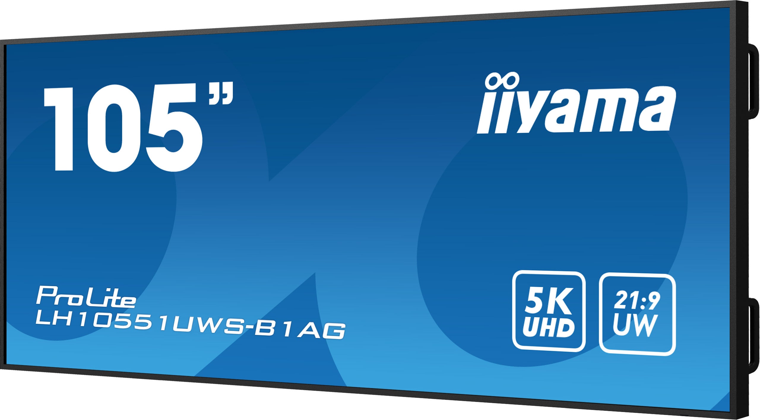 iiyama LH10551UWS-B1AG 5K Ultrawide Signage Display mit 24/7 Betrieb All iiyama