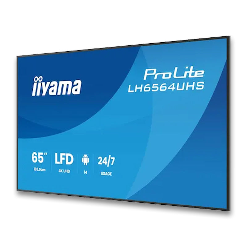 IIyama 64UHS 500cd 24/7 Infodisplay DigitalSignage iiyama