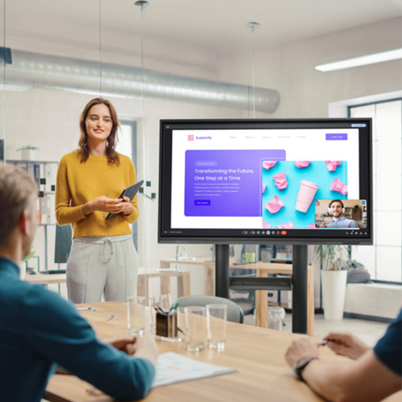 Newline LYRA Lite - 4K/UHD interaktives Touchdisplay - Google EDLA zertifiziert