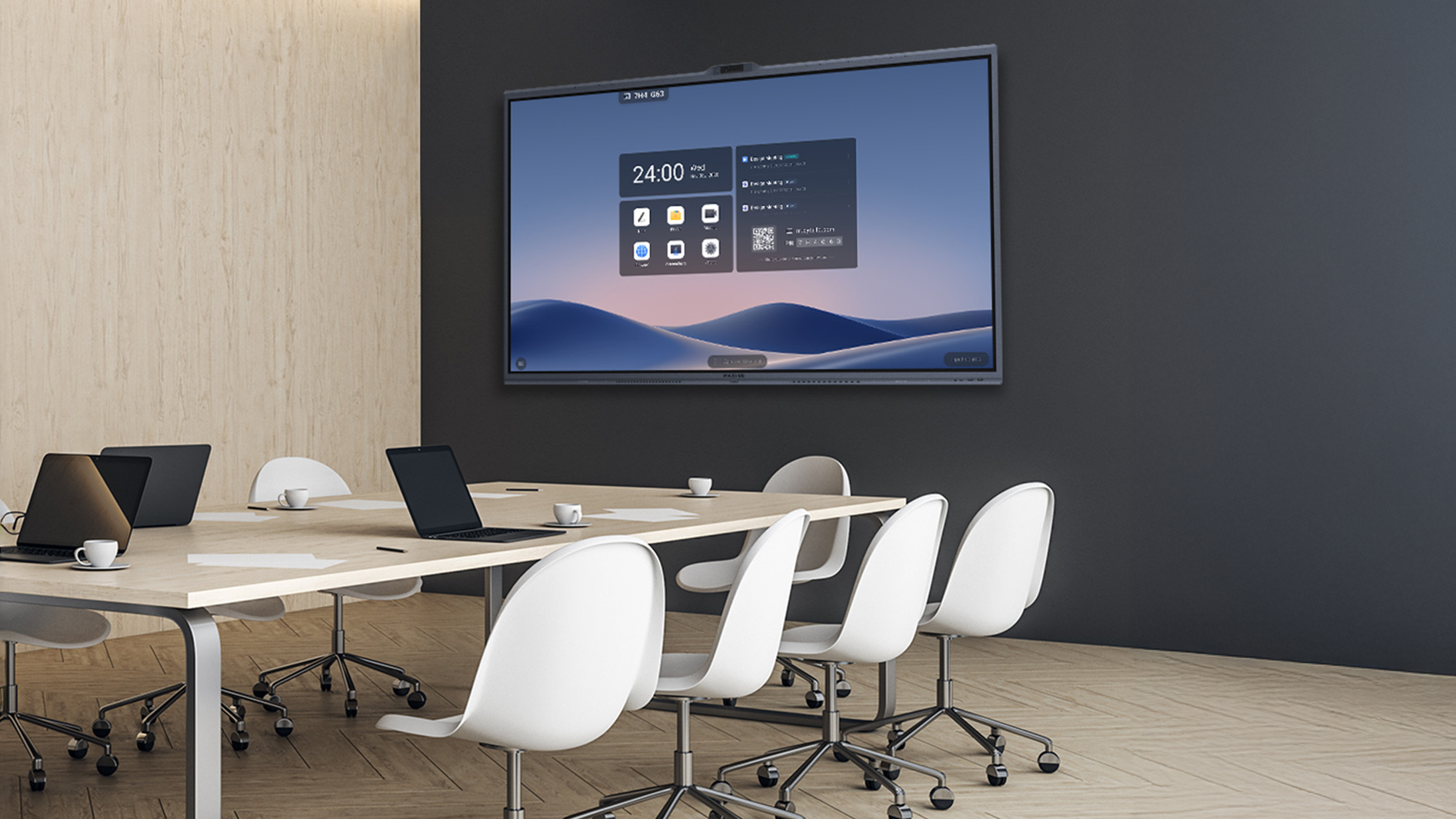 Moderne Medientechnik im Meetingraum
