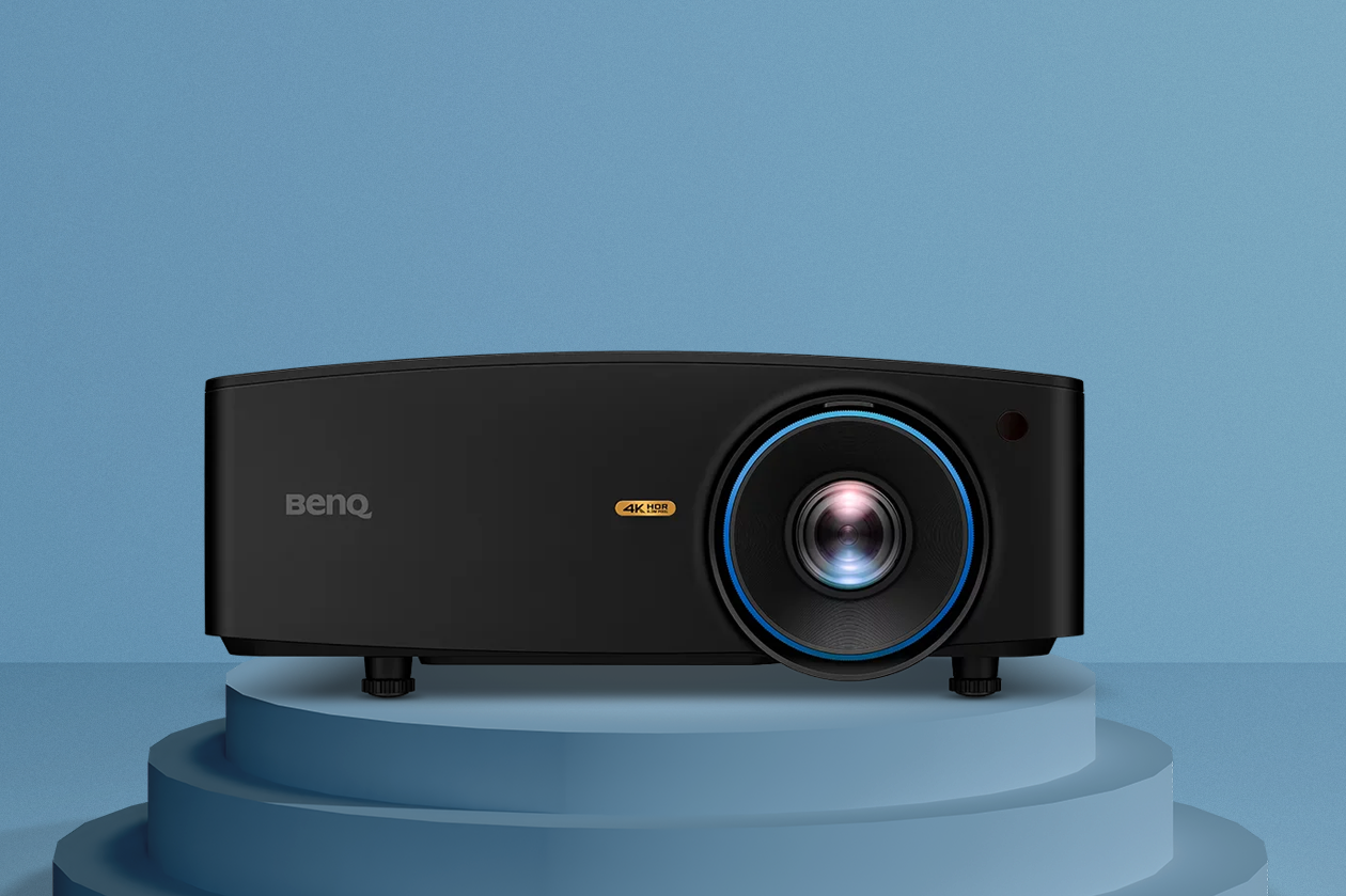 Hochwertiger Full-HD Beamer für Heimkino, Präsentationen und Gaming – leistungsstarker Projektor mit LED-Technologie, hoher Lumen-Helligkeit und 4K-Unterstützung