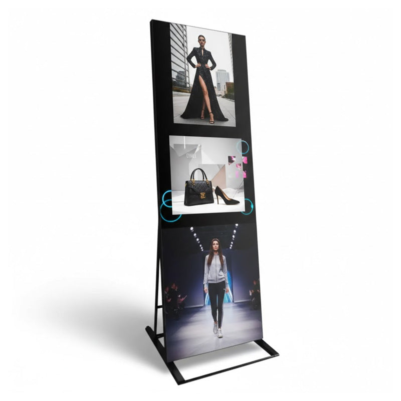 Linea Videosäule 640 x 1920 mm inkl. Flightcase All / LED-Wall ACT