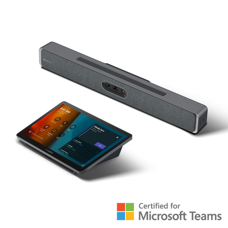 MAXHUB XBar V70 Kit Videokonferenz-System – für Microsoft Teams, 4K, Android 13