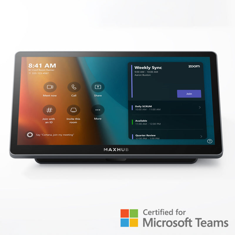 MAXHUB XBar V70 Kit Videokonferenz-System – für Microsoft Teams, 4K, Android 13 Videokonferenz MaxHub
