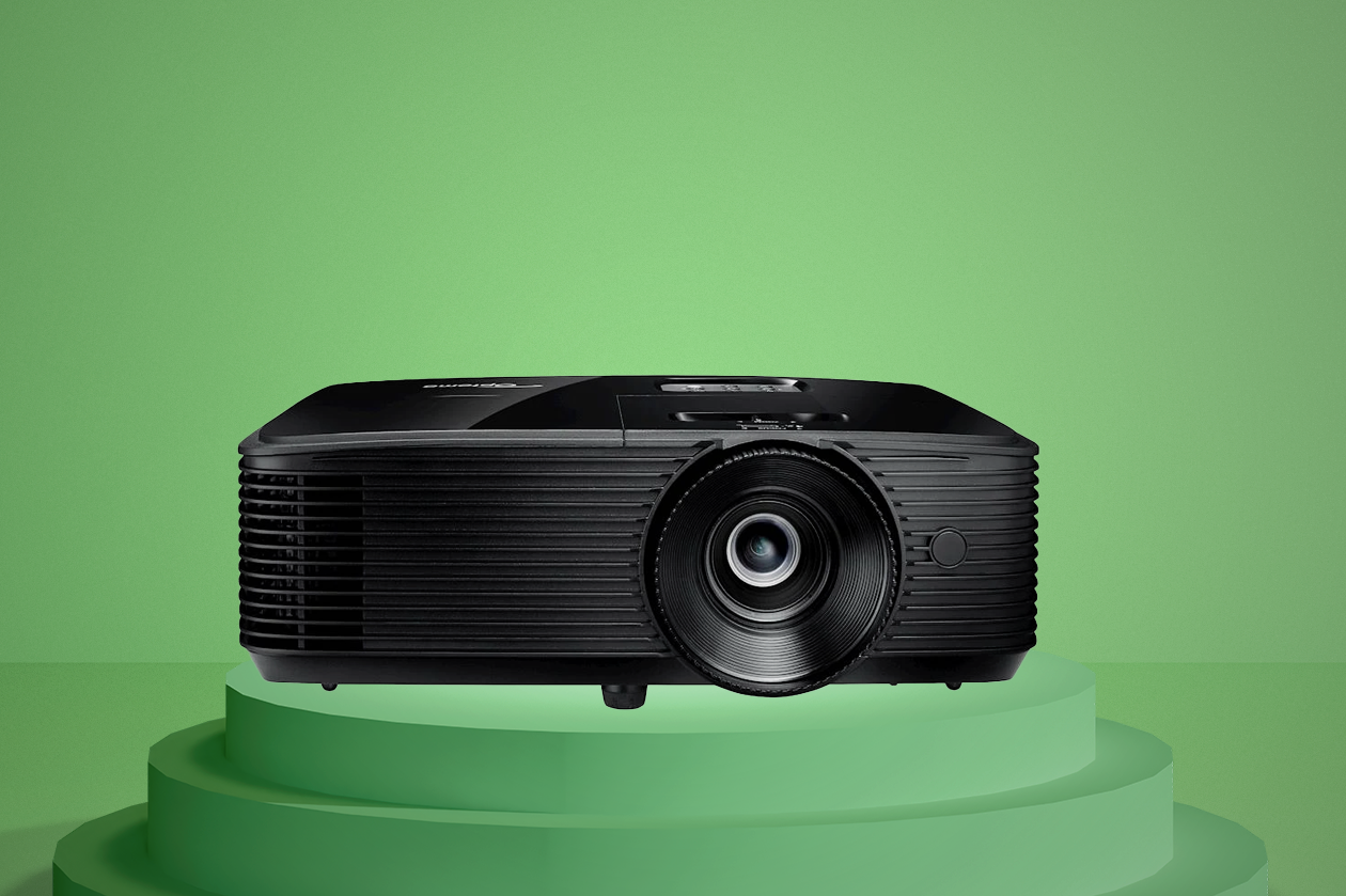 Hochwertiger Full-HD Beamer für Heimkino, Präsentationen und Gaming – leistungsstarker Projektor mit LED-Technologie, hoher Lumen-Helligkeit und 4K-Unterstützung