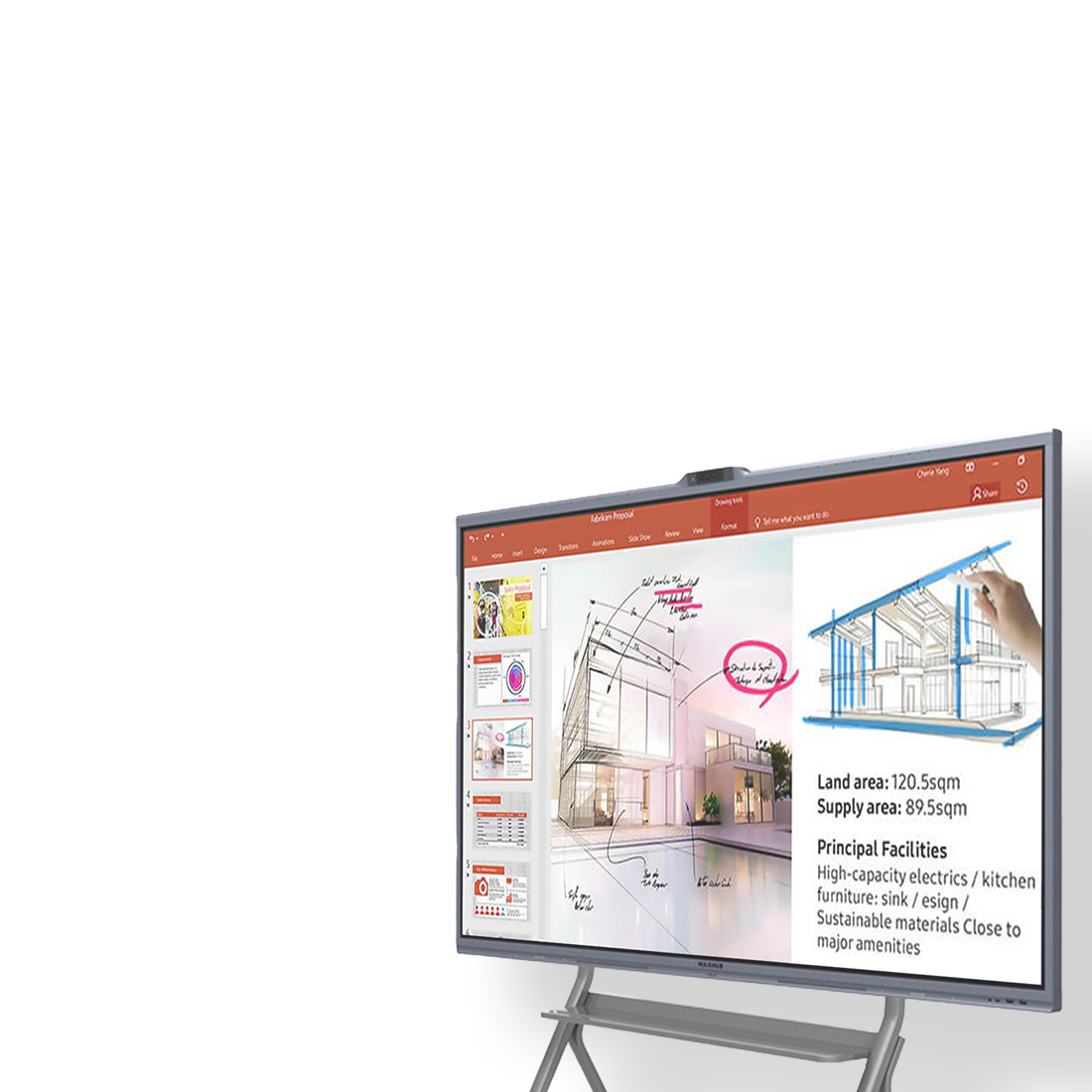 Interaktiver Touchdisplays für moderne Meetingräume