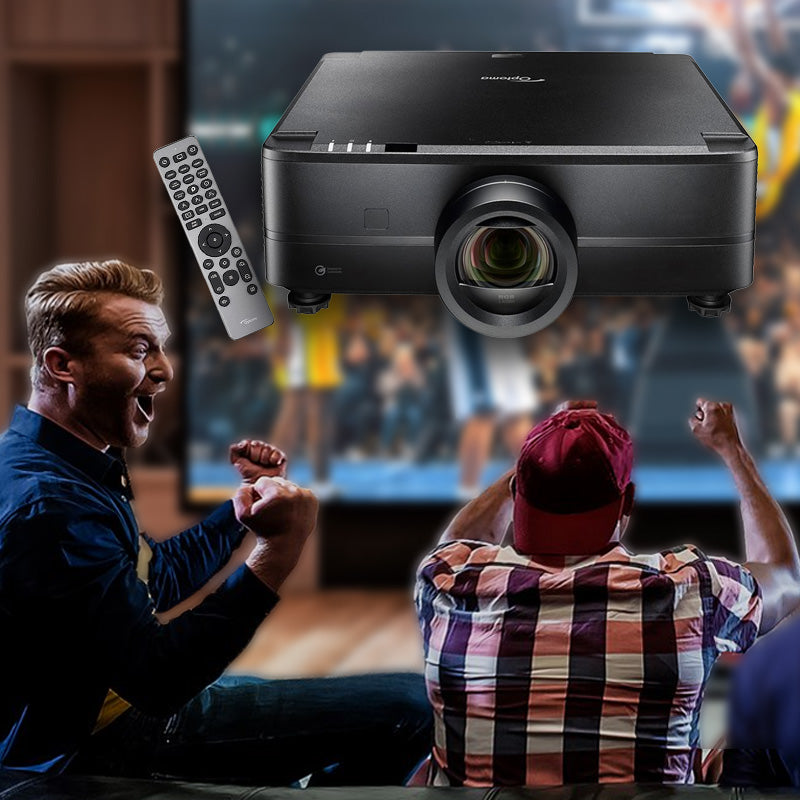 Optoma UHZ78LV - 4K UHD RGB Triple-Laser Heimkino Beamer Projektoren Optoma