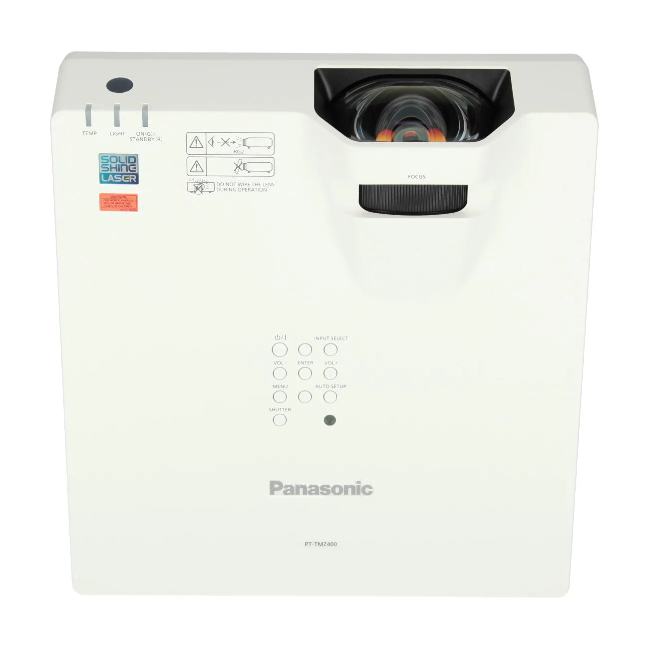 Panasonic PT-TMZ400 WUXGA Daten- und Videoprojektor, weiss Projektoren Panasonic
