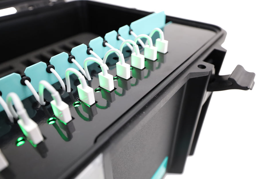 TransformerCase T16MC Pro Ladekoffer für bis zu 16 Geräte (mit max. 15") via USB
