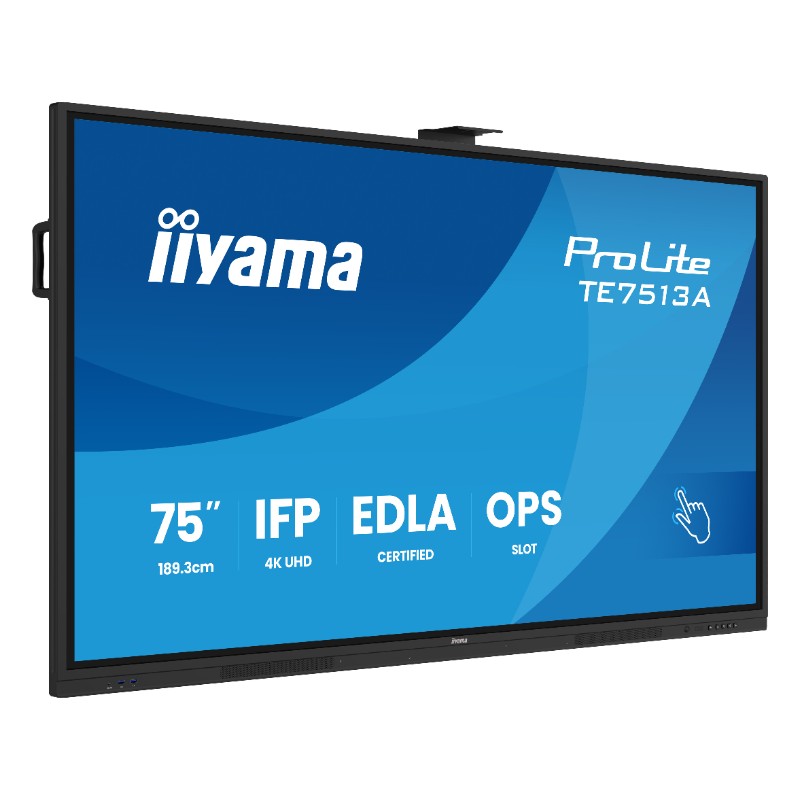 iiyama ProLite TE13A-B2AG Serie Interaktives Display – 4K UHD, Google EDLA, Touch