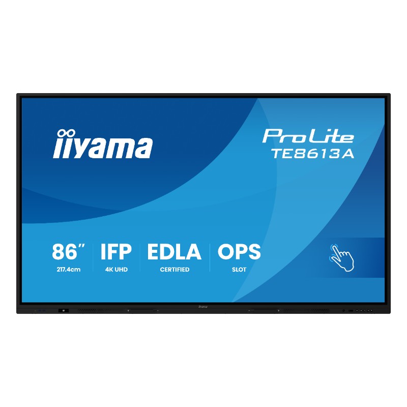 iiyama ProLite TE13A-B2AG Serie Interaktives Display – 4K UHD, Google EDLA, Touch