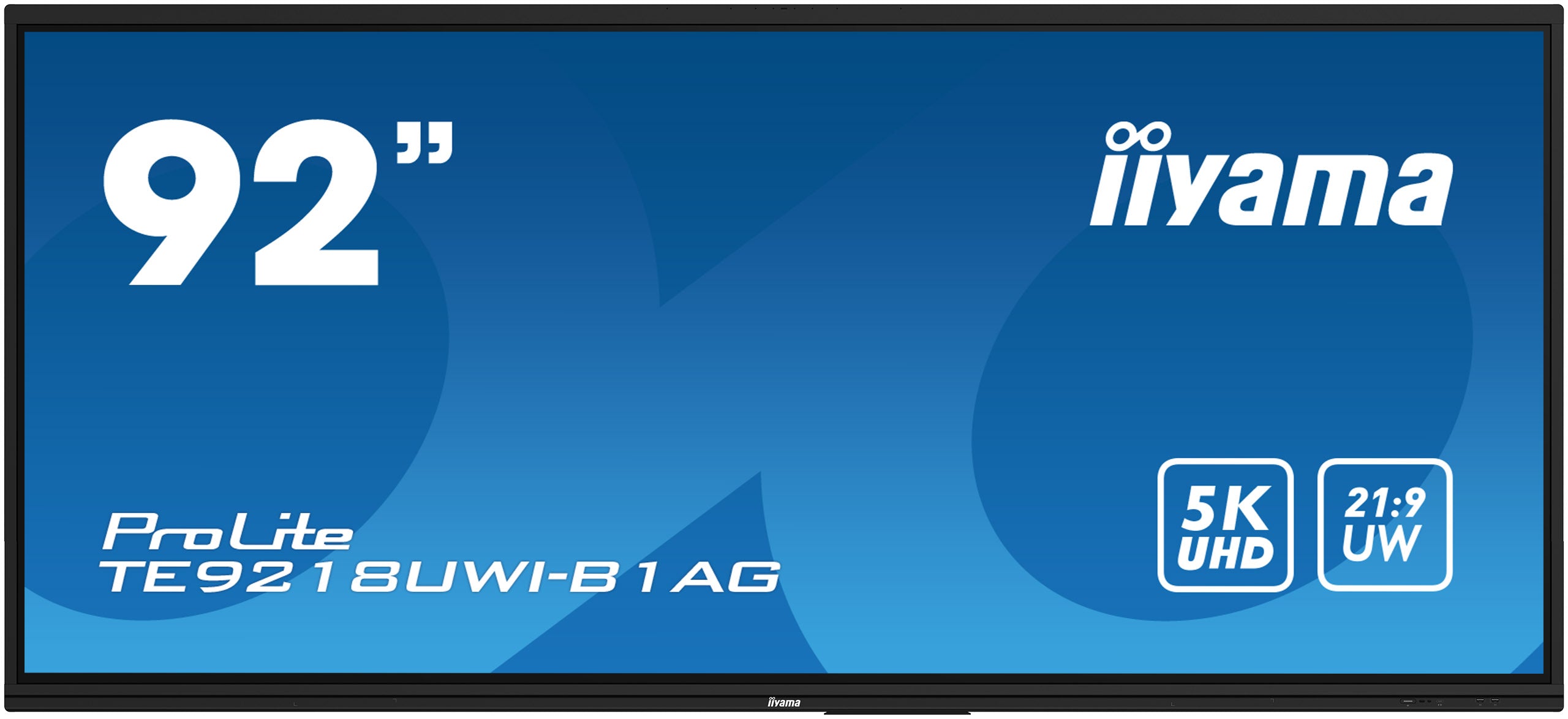 iiyama TE18UWI 21:9 Ultrawide 5K UHD Interaktive Touchbildschirme All iiyama