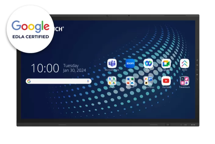 Clevertouch Pro Edge Series - Perfekt für interaktive Klassenzimmer und hybride Lernräume All Clevertouch