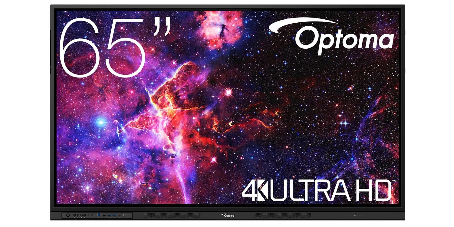 Optoma 33-RK Serie 4K/UHD Digital Whiteboard Touch Display All / interaktives Display Optoma 65"