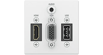 Extron Flex55 Anschlussfeld für HDMI, VGA und Stereo-Audio Mediensteuerung Extron Electronics EMEA