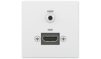 Extron Flex55 Anschlussfeld HDMI und Audio - Weiß Mediensteuerung Extron Electronics EMEA