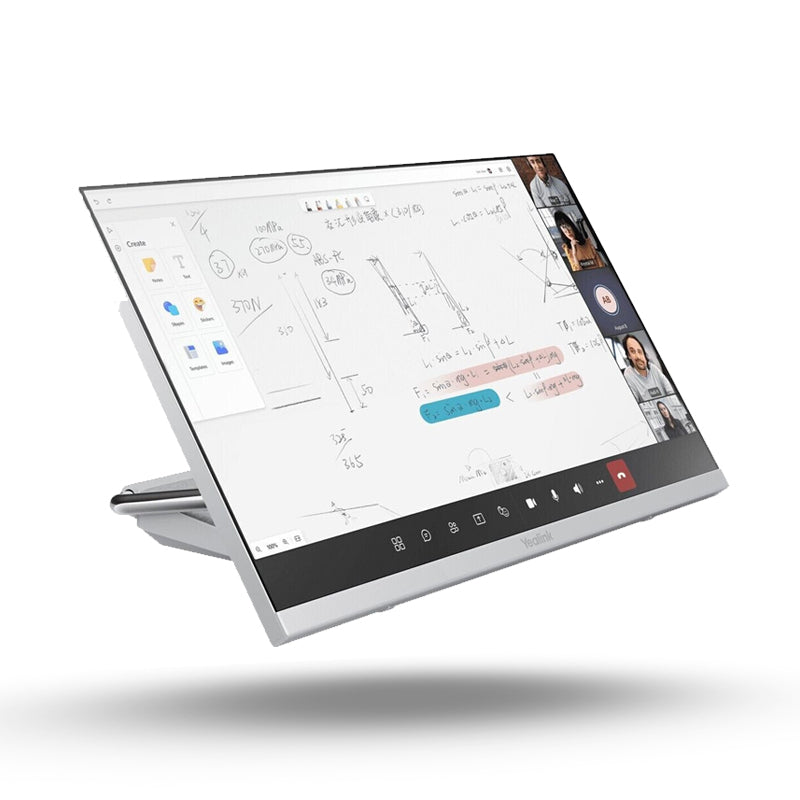 Yealink DeskVision A24 - 4K 24" Touchdisplay Lösung mit 4K Kamera, Microsoft Teams Meeting Lösung All Yealink